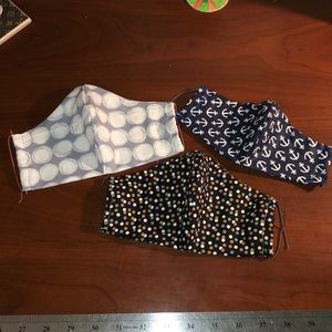 Set of two face masks